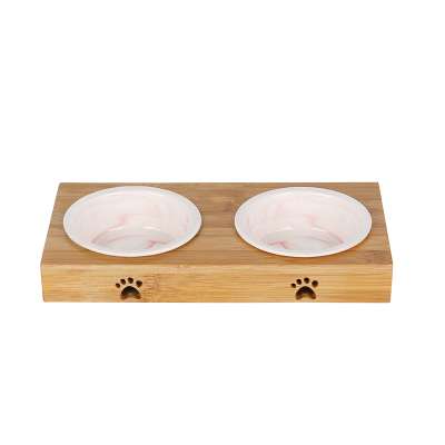 Dog Food Bowl Slow Eat Ceramic Small Pet Intelligent Feeder Plastic Collapsable Bamboo Tilted Travel Luxury