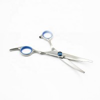 Cheap high quality pet dog cat grooming curved scissors  for dogs