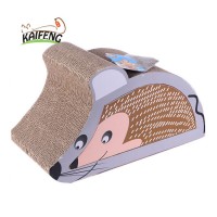 Premium Wholesale Cat Toys Hedgehog Shaped Solid Cat Scratcher Cardboard Cat Tunnels