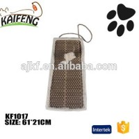 small MOQ high quality new sisal material cat scratching mat toys, high density cat kitten hanging cat pad sisal mat